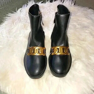 Tod's Womens Black Zip Ankle Boot